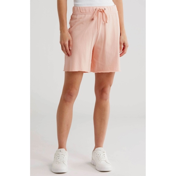JAMES PERSE NWT FRENCH TERRY VENUS COTTON SHORTS. SIZE 1 (S) - Picture 3 of 9